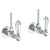 Watermark 313-MAS1-SW York Lavatory Angle Stop Kit -1/2" Compression X 3/8" Od Compression