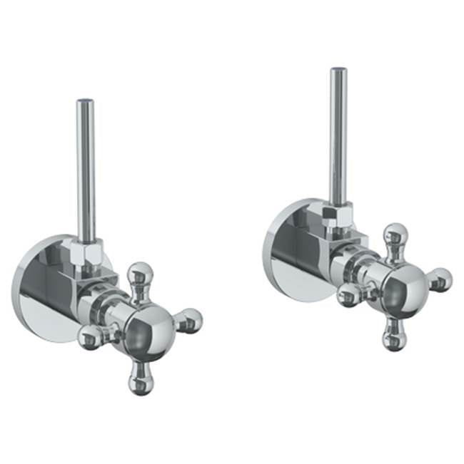 Watermark 313-MAS2-AX York Lavatory Angle Stop Kit -1/2" IPS X 3/8" Od Compression