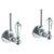 Watermark 313-MAS2-SW York Lavatory Angle Stop Kit -1/2" IPS X 3/8" Od Compression