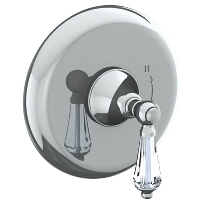 Watermark 313-P80-SW York Wall Mounted Pressure Balance Shower Trim 7" Diameter