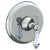 Watermark 313-P80-SW York Wall Mounted Pressure Balance Shower Trim 7" Diameter