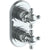 Watermark 313-T25-AX York Wall Mounted Mini Thermostatic Shower Trim With Built-In Control 3-1/2" X 6-1/4".