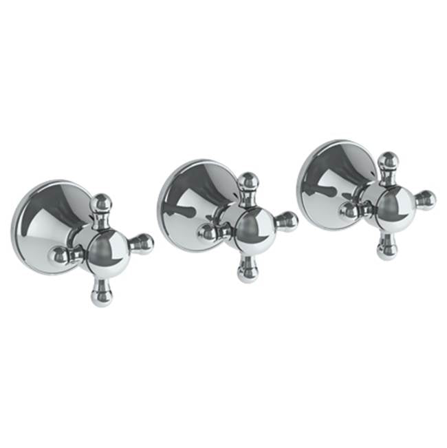 Watermark 313-WTR3-AX York Wall Mounted 3-Valve Shower Trim