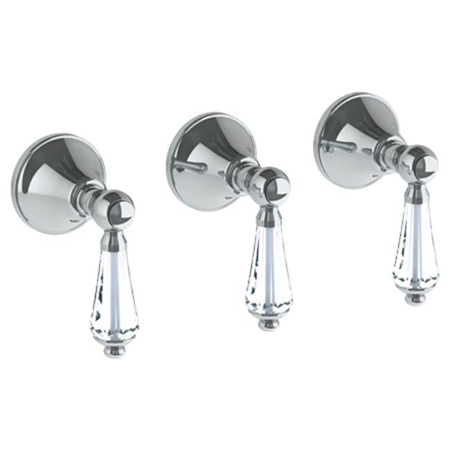 Watermark 313-WTR3-SW York Wall Mounted 3-Valve Shower Trim