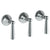 Watermark 313-WTR3-WW York Wall Mounted 3-Valve Shower Trim