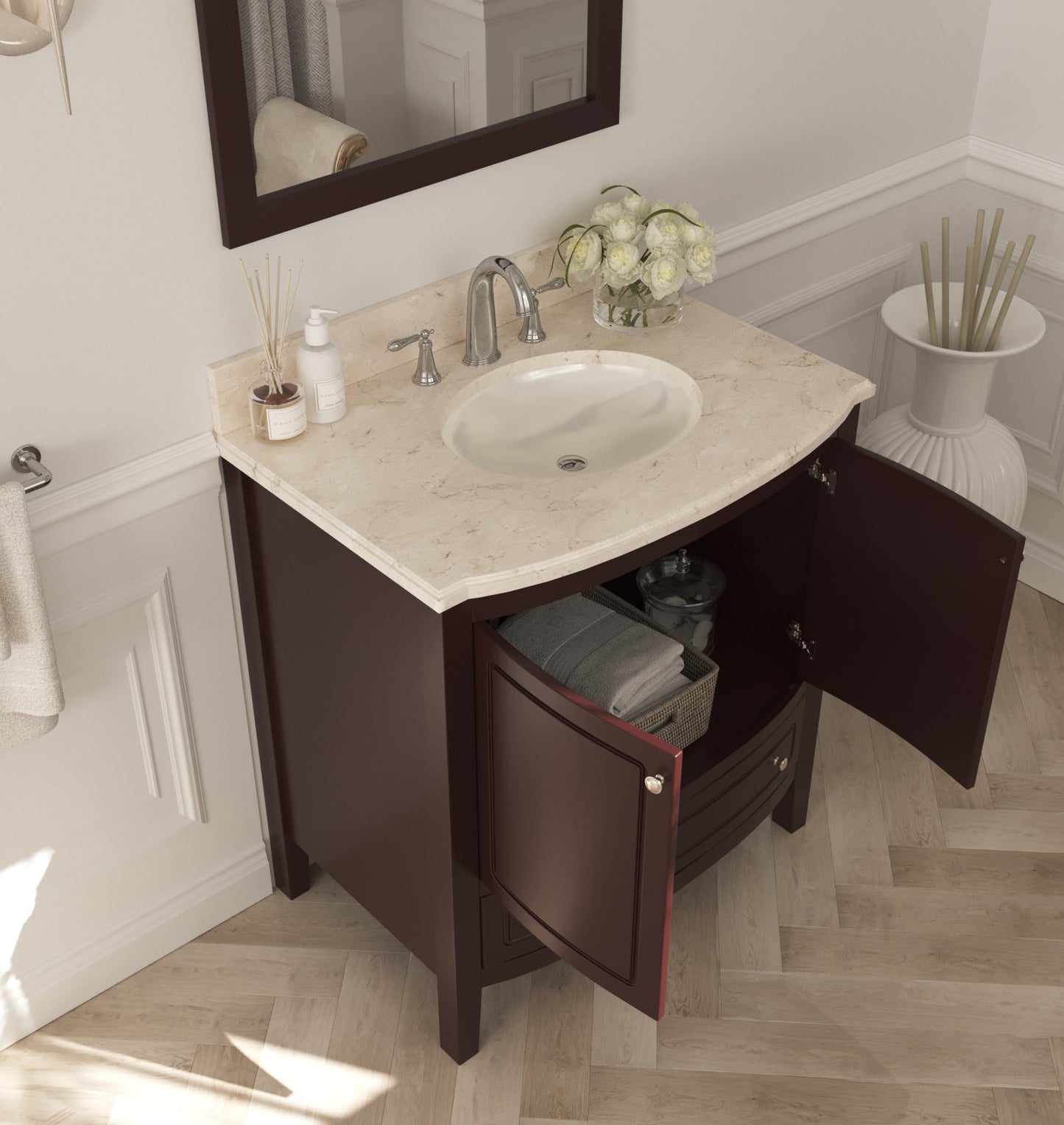 Laviva 3130709-32 Estella 32" Bathroom Vanity with Countertop