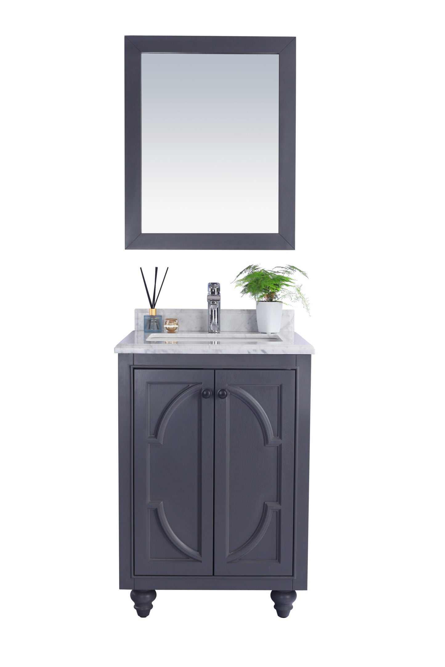 Laviva 313613-24G Odyssey 24" Bathroom Vanity with Countertop