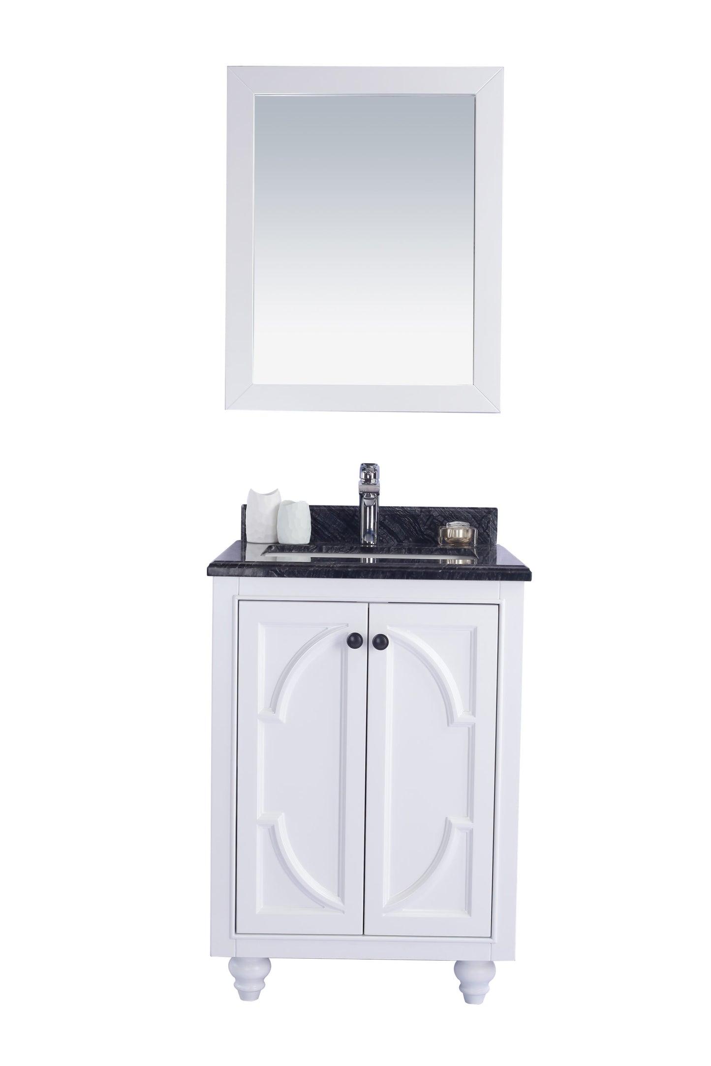 Laviva 313613-24W Odyssey 24" Bathroom Vanity with Countertop