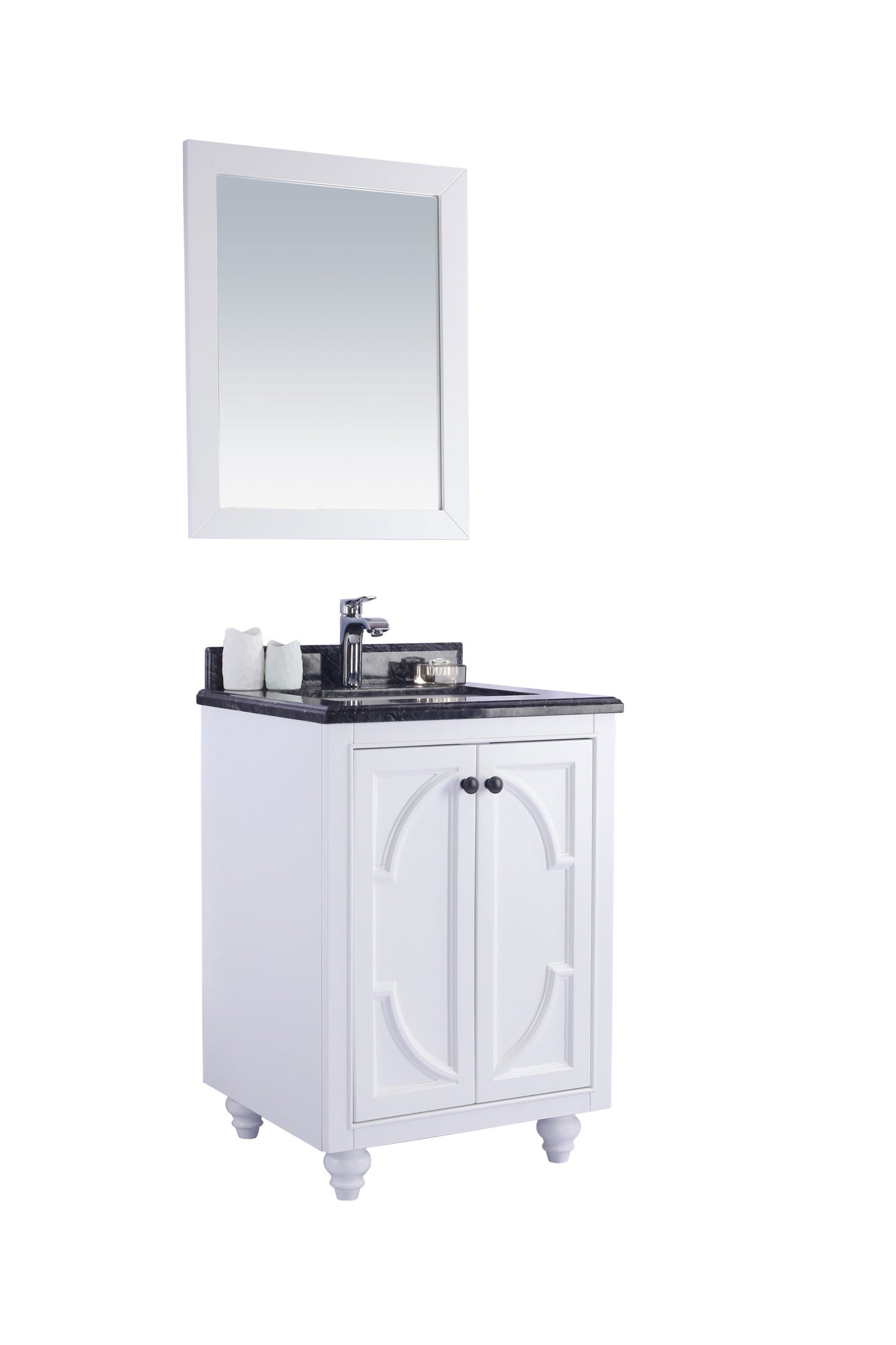 Laviva 313613-24W Odyssey 24" Bathroom Vanity with Countertop