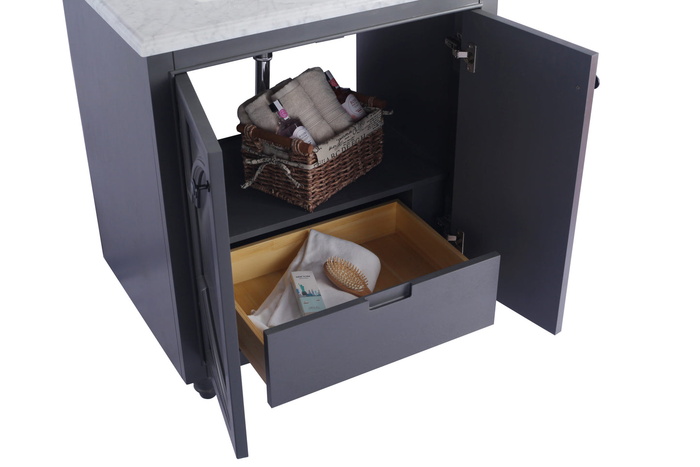 Laviva 313613-30G Odyssey 30" Bathroom Vanity with Countertop