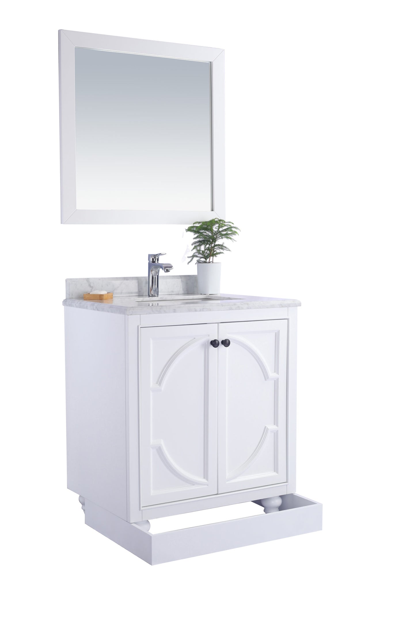 Laviva 313613-30W Odyssey 30" Bathroom Vanity with Countertop