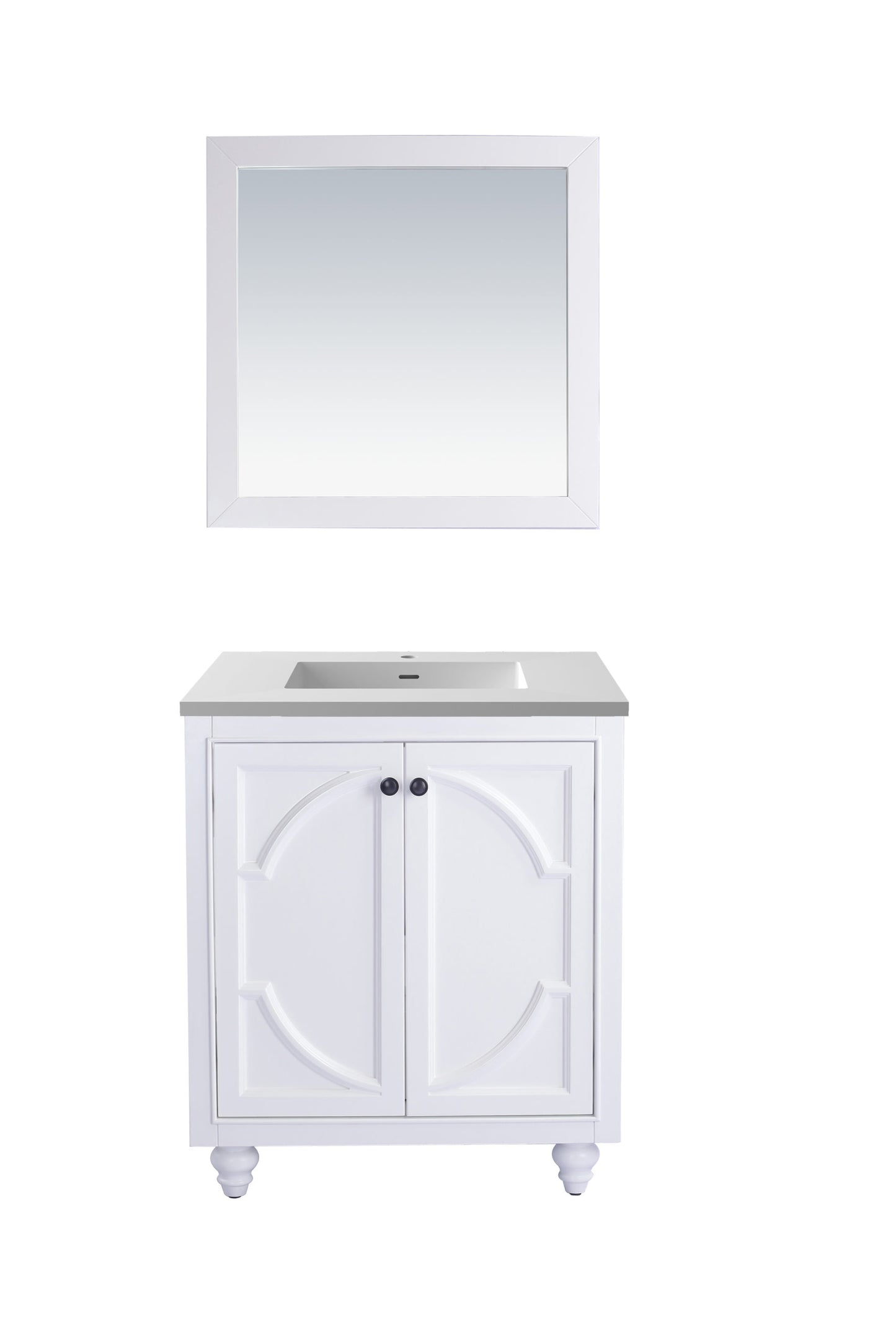 Laviva 313613-30W Odyssey 30" Bathroom Vanity with Countertop