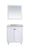 Laviva 313613-30W Odyssey 30" Bathroom Vanity with Countertop