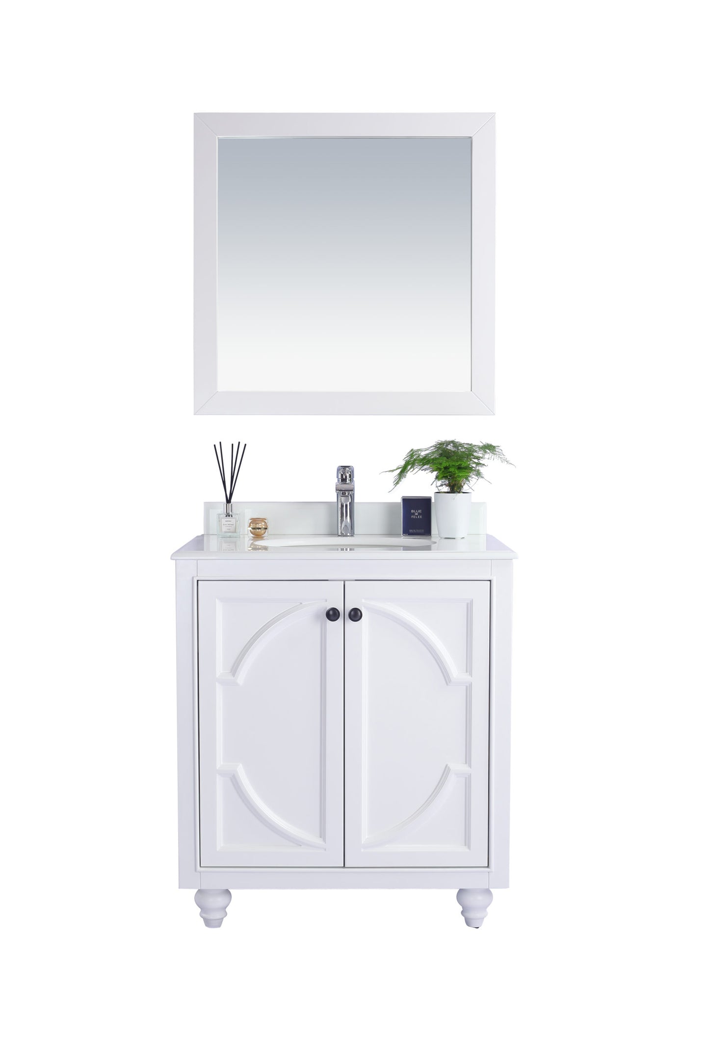 Laviva 313613-30W Odyssey 30" Bathroom Vanity with Countertop
