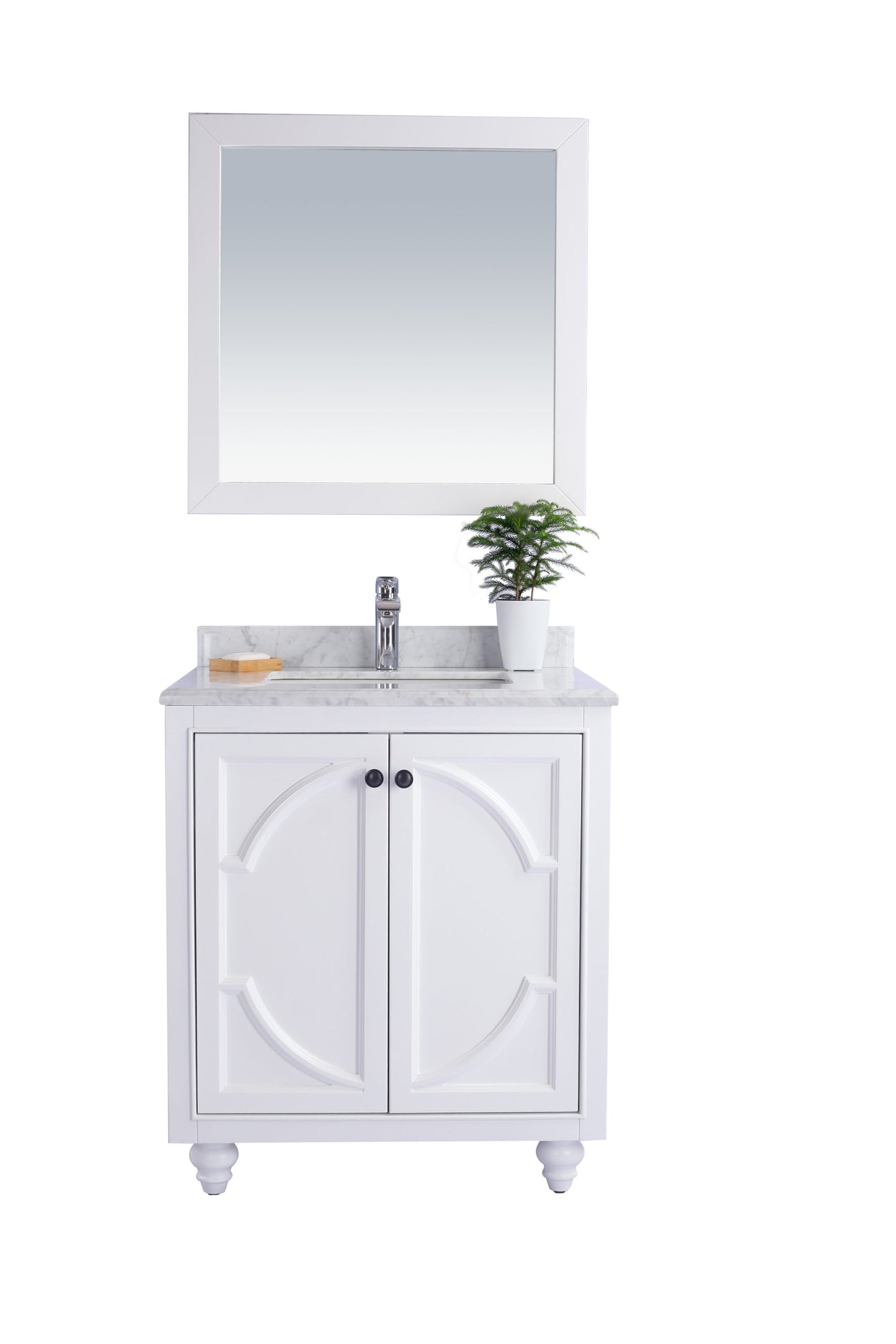 Laviva 313613-30W Odyssey 30" Bathroom Vanity with Countertop