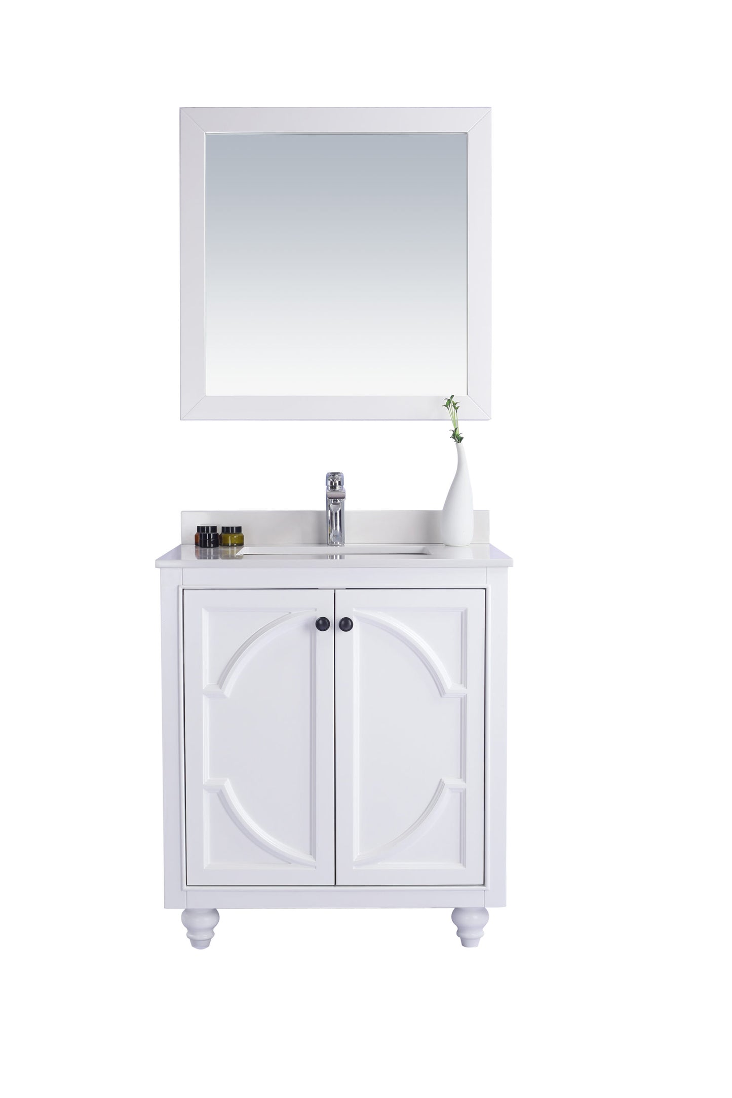 Laviva 313613-30W Odyssey 30" Bathroom Vanity with Countertop