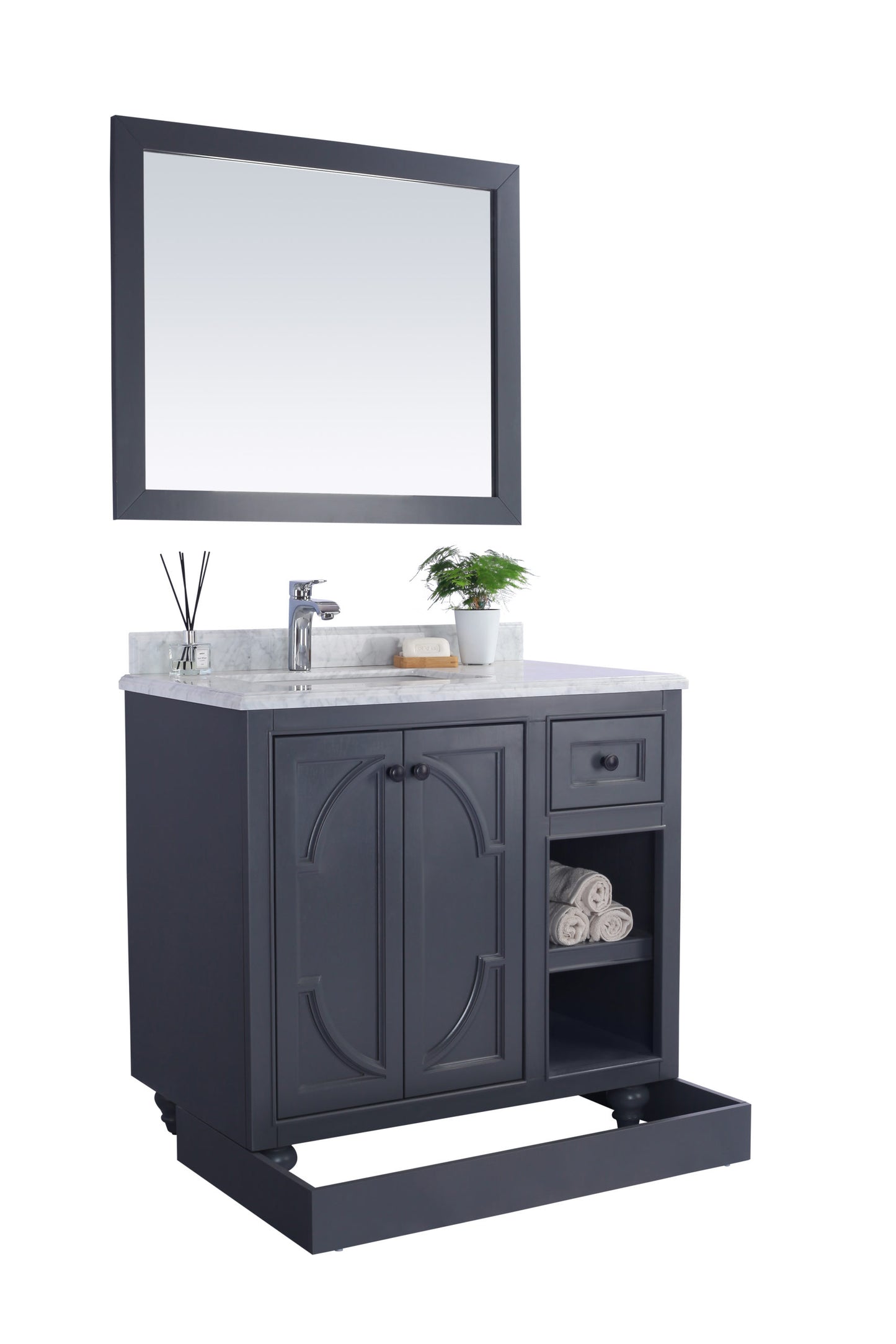 Laviva 313613-36G Odyssey 36" Bathroom Vanity with Countertop