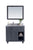 Laviva 313613-36G Odyssey 36" Bathroom Vanity with Countertop
