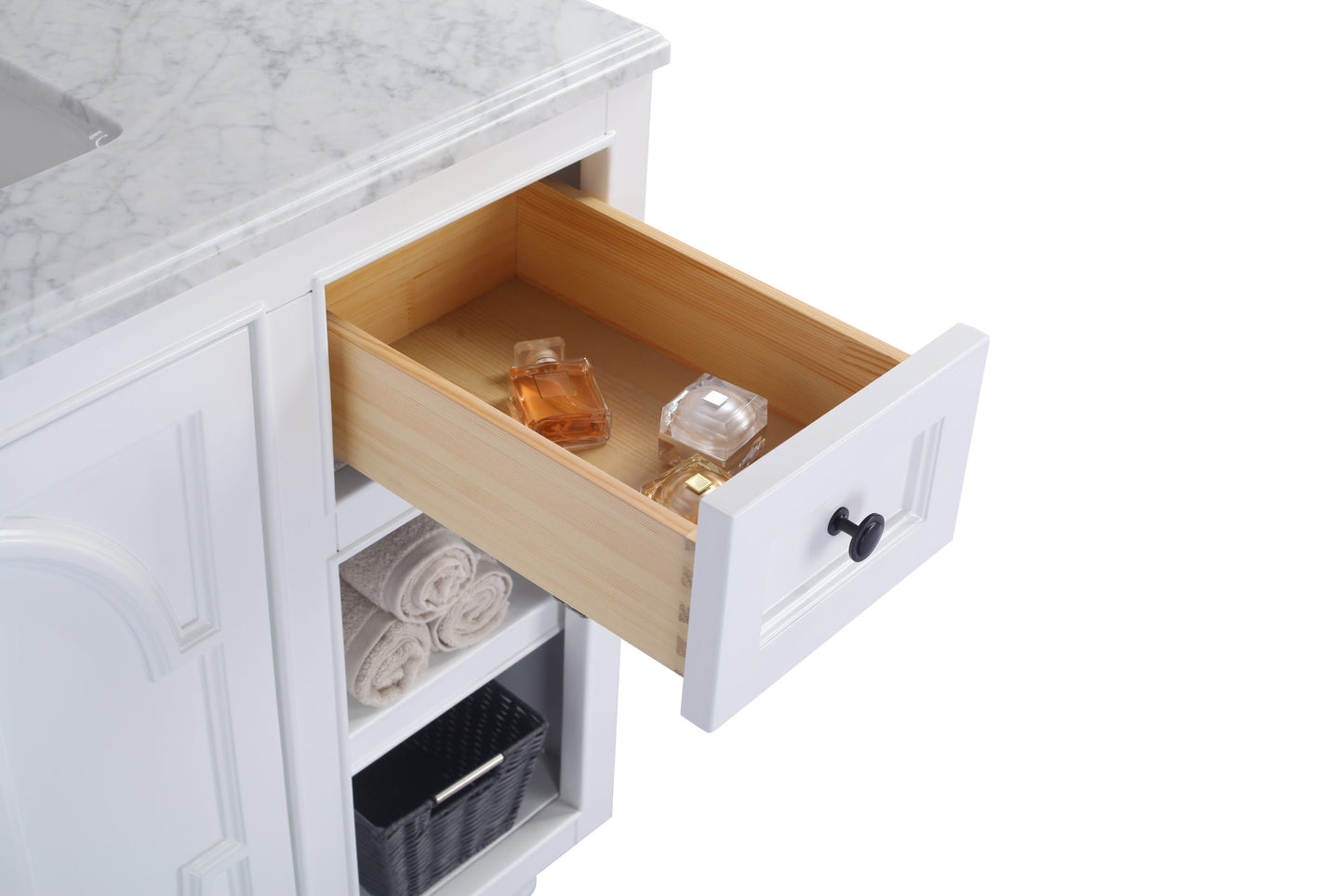 Laviva 313613-36W Odyssey 36" Bathroom Vanity with Countertop