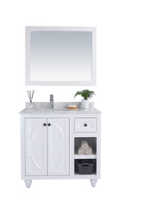 Laviva 313613-36W Odyssey 36" Bathroom Vanity with Countertop