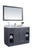 Laviva 313613-48G Odyssey 48" Bathroom Vanity with Countertop
