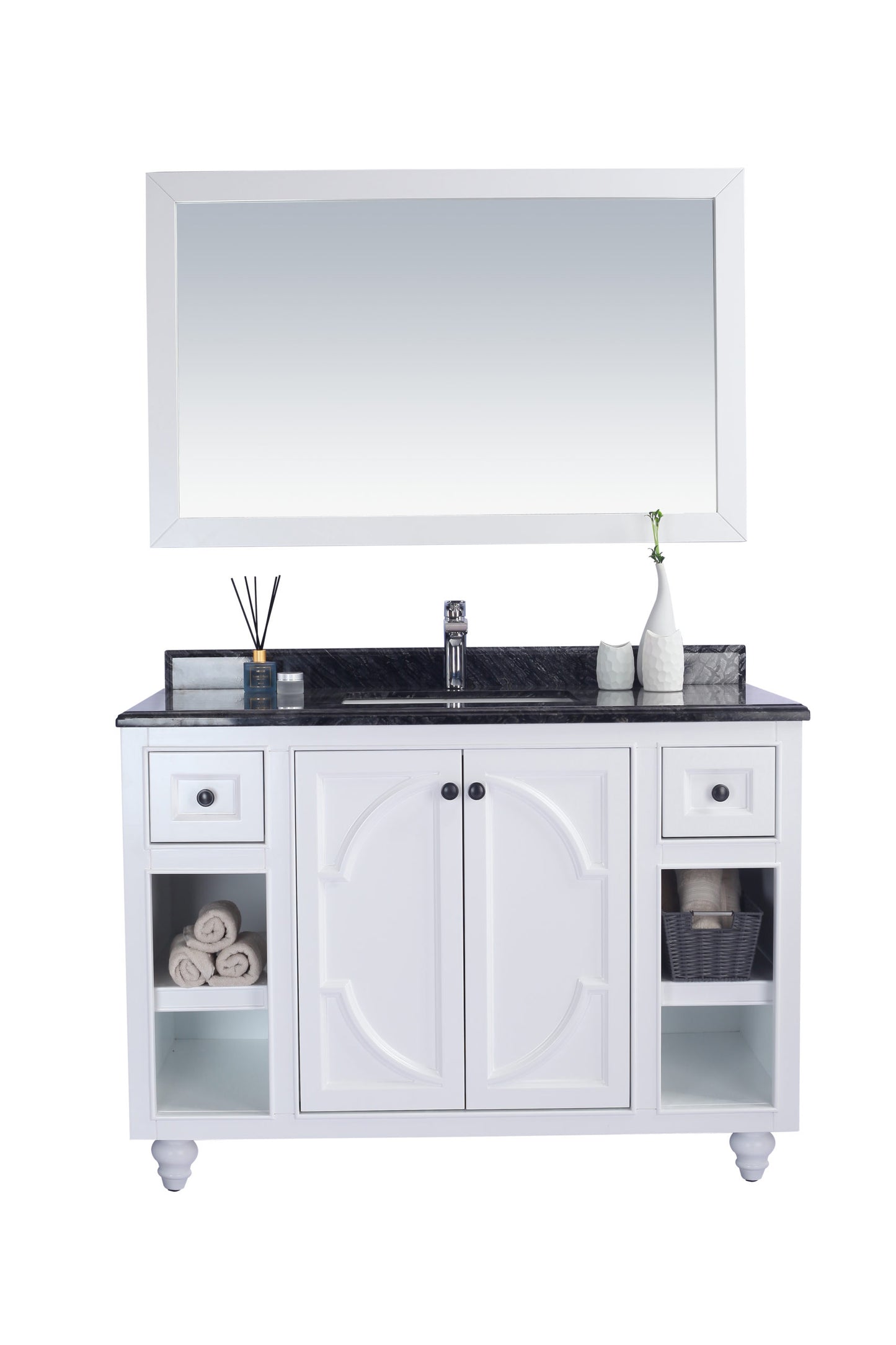 Laviva 313613-48W Odyssey 48" Bathroom Vanity with Countertop