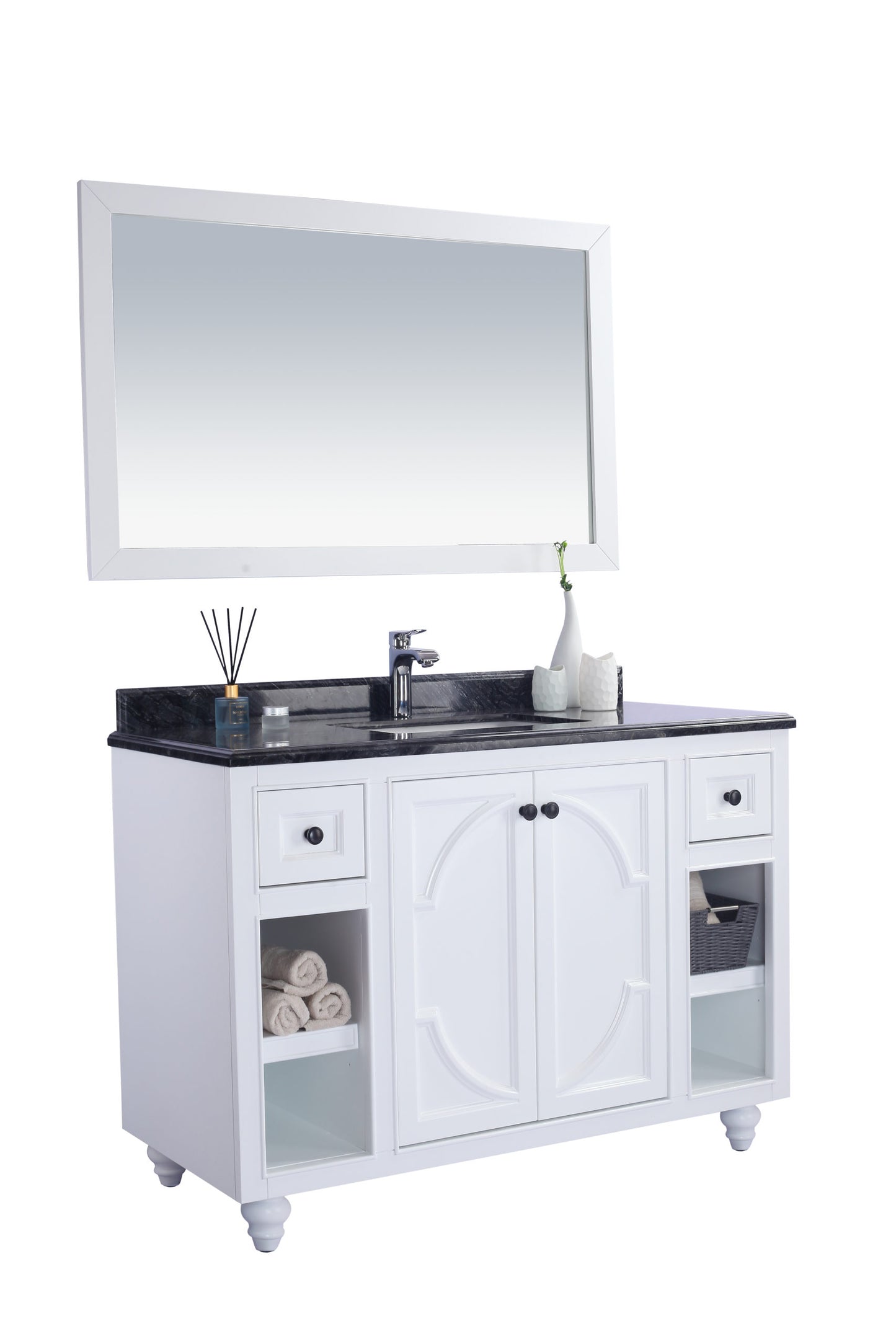 Laviva 313613-48W Odyssey 48" Bathroom Vanity with Countertop