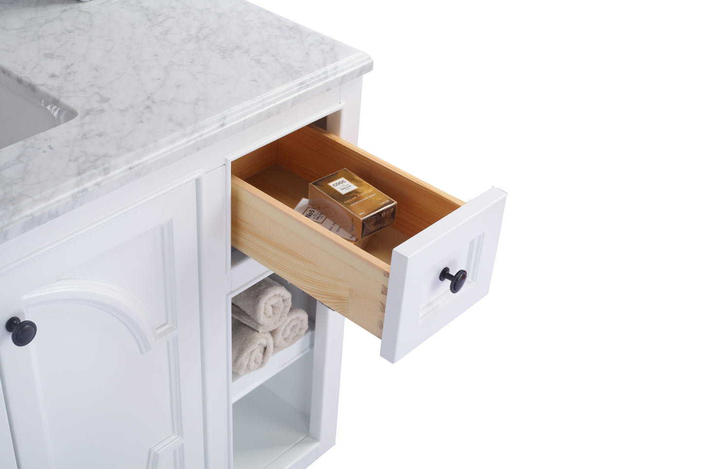 Laviva 313613-48W Odyssey 48" Bathroom Vanity with Countertop