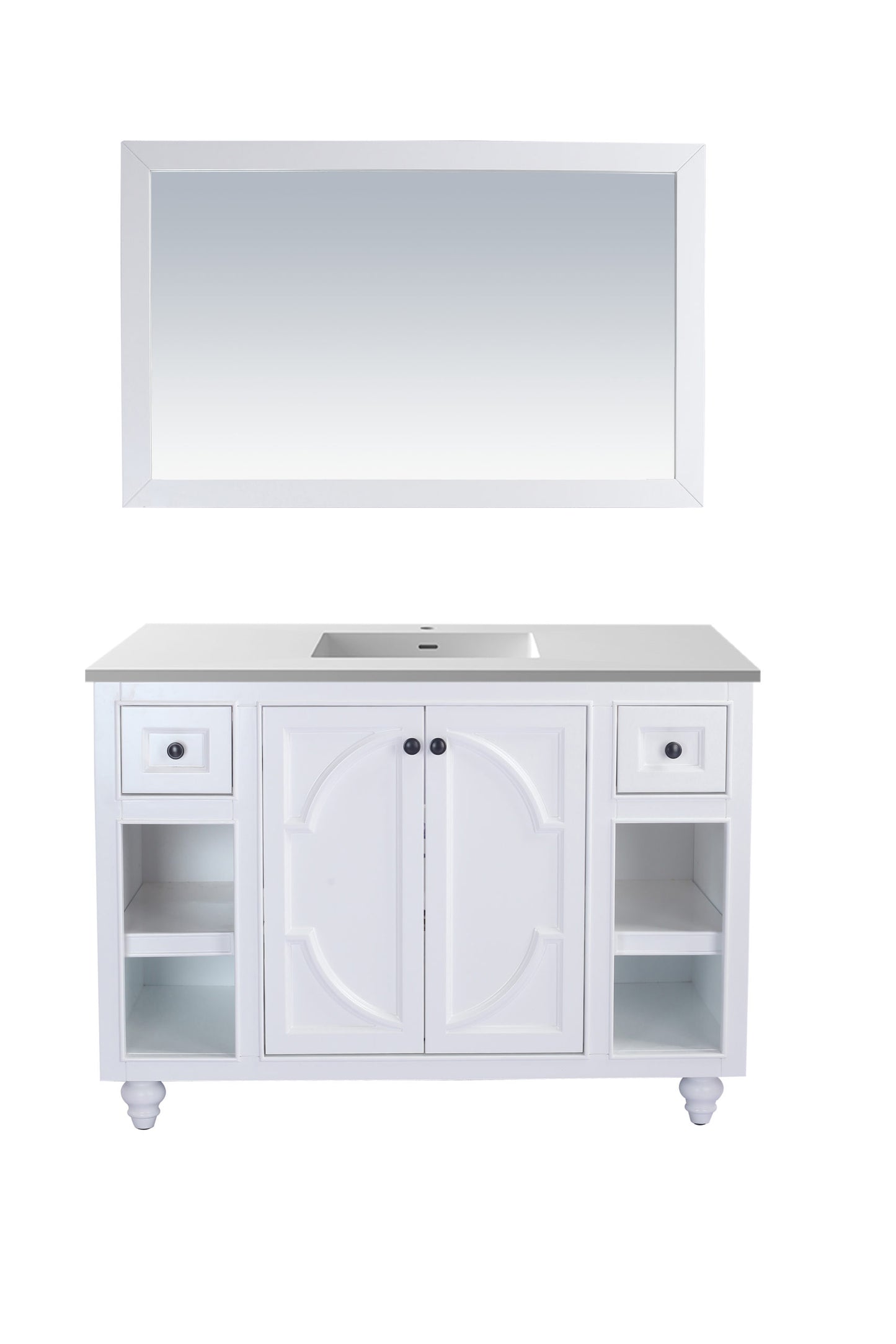 Laviva 313613-48W Odyssey 48" Bathroom Vanity with Countertop