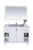 Laviva 313613-48W Odyssey 48" Bathroom Vanity with Countertop