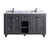 Laviva 313613-60G Odyssey 60" Double Sink Bathroom Vanity with Countertop