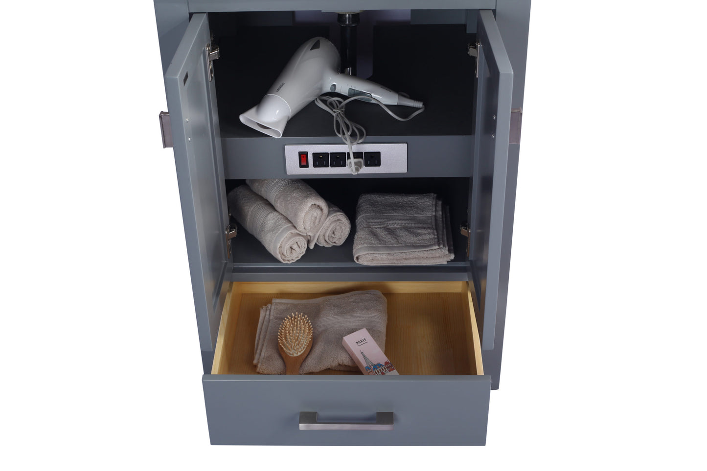 Laviva 313ANG-24G Wilson 24" Bathroom Vanity with Countertop