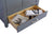 Laviva 313ANG-36G Wilson 36" Bathroom Vanity with Countertop