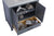 Laviva 313ANG-36G Wilson 36" Bathroom Vanity with Countertop