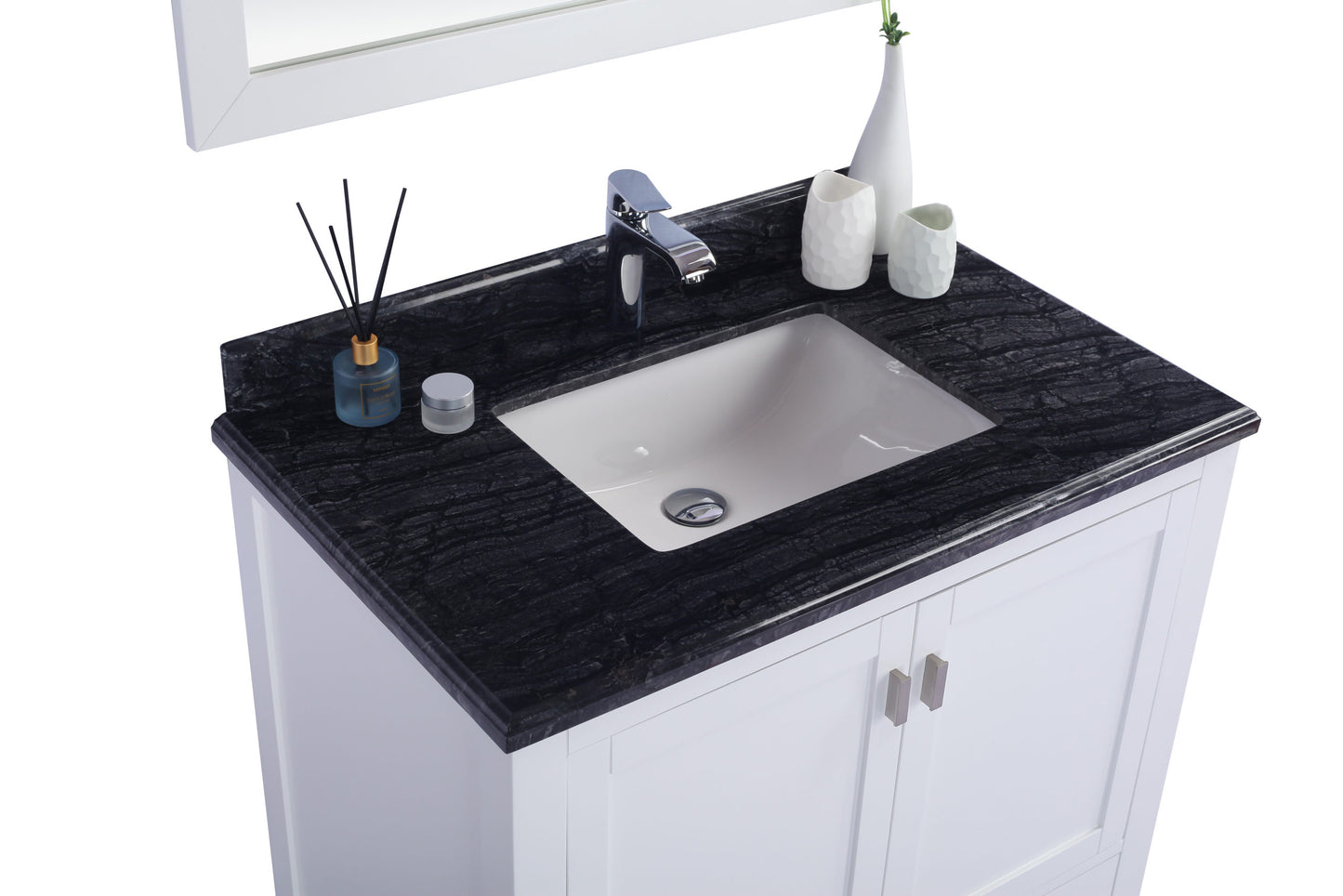 Laviva 313ANG-36W Wilson 36" Bathroom Vanity with Countertop