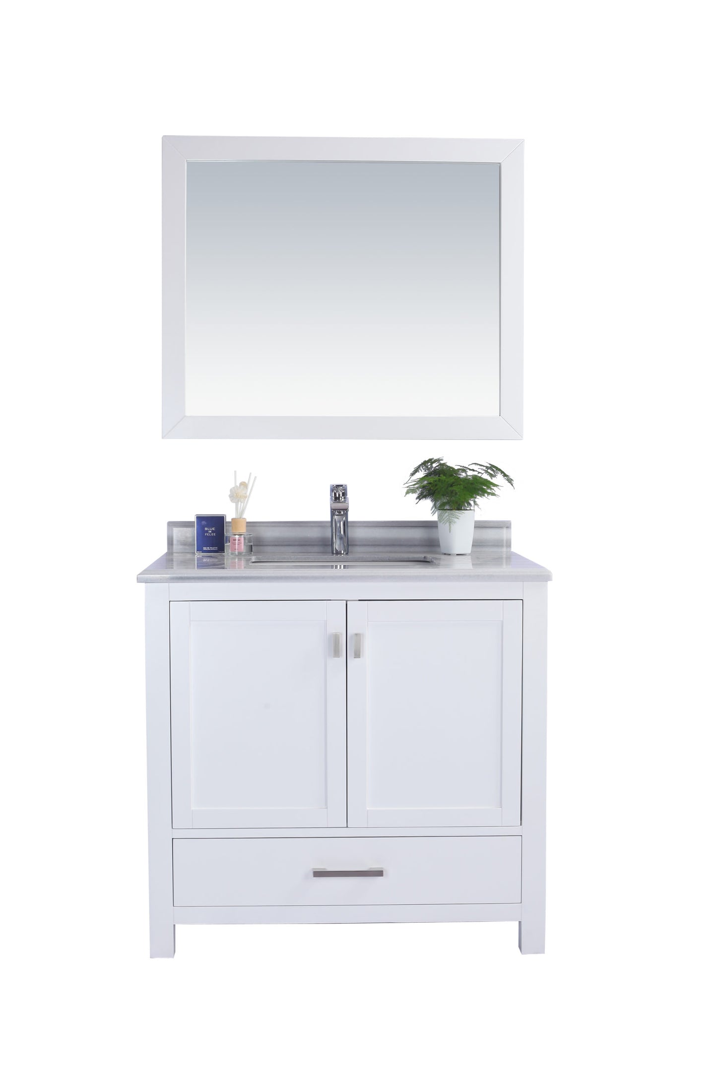 Laviva 313ANG-36W Wilson 36" Bathroom Vanity with Countertop