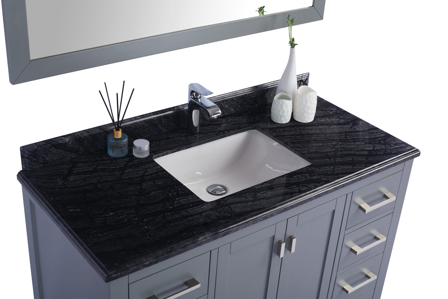 Laviva 313ANG-48G Wilson 48" Bathroom Vanity with Countertop
