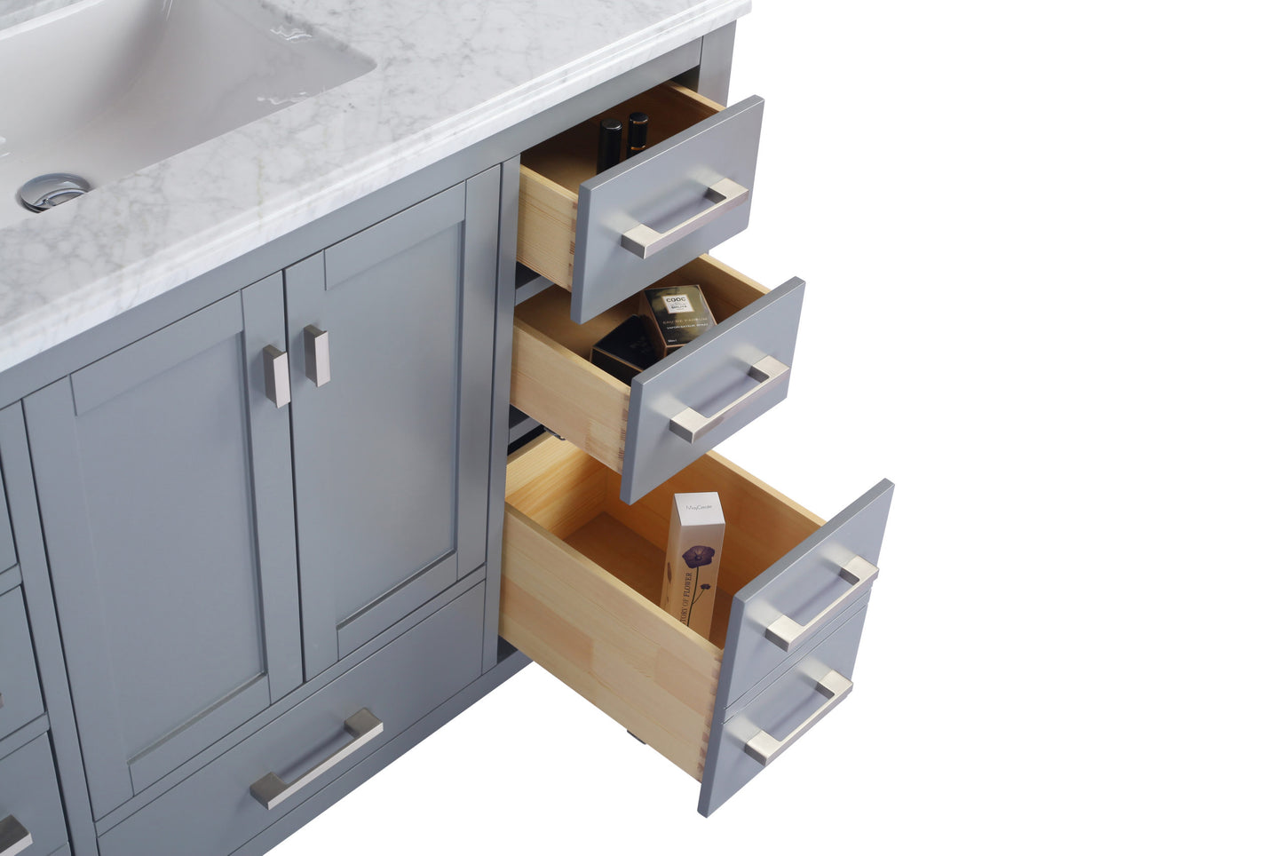 Laviva 313ANG-48G Wilson 48" Bathroom Vanity with Countertop