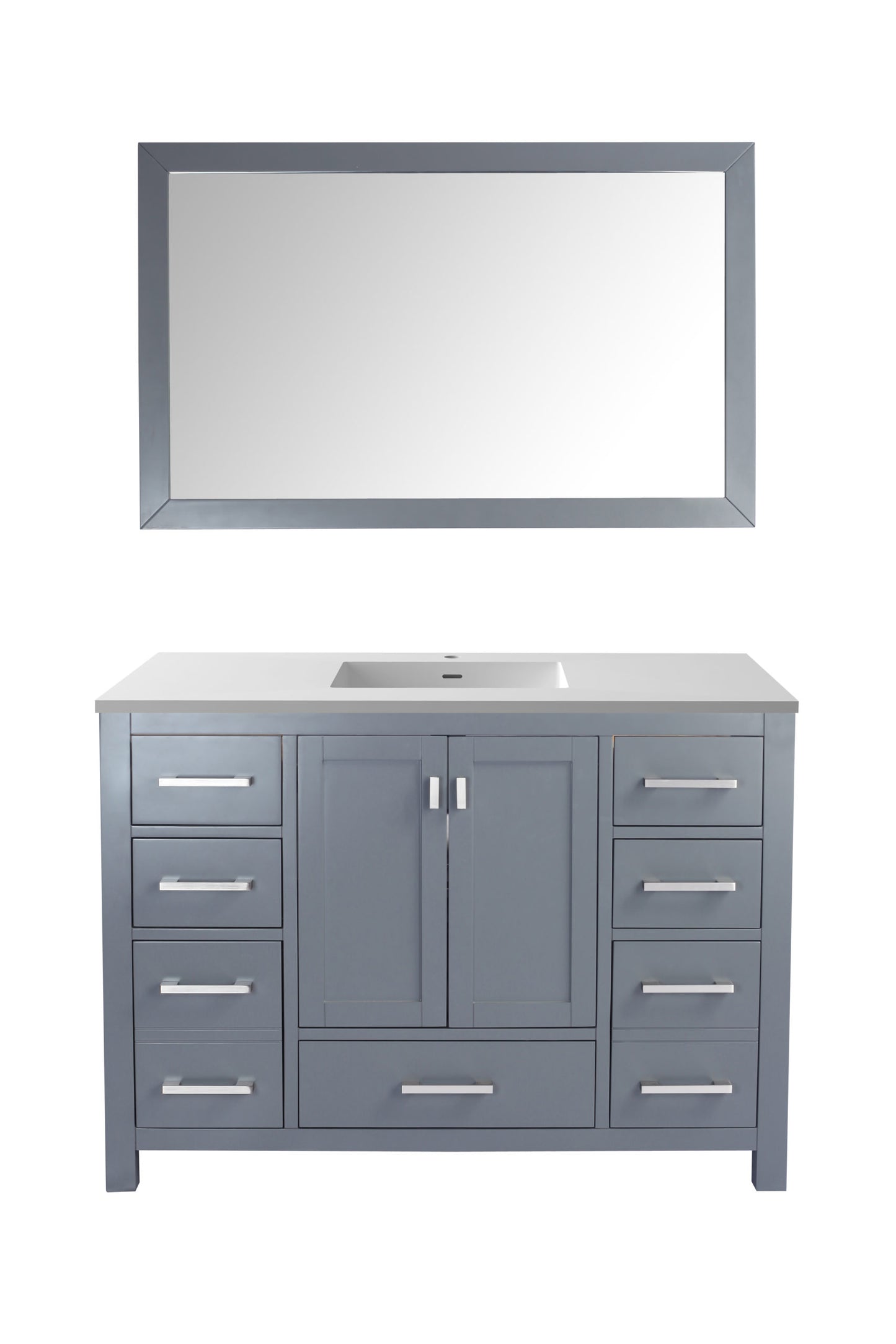 Laviva 313ANG-48G Wilson 48" Bathroom Vanity with Countertop
