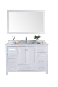 Laviva 313ANG-48W Wilson 48" Bathroom Vanity with Countertop