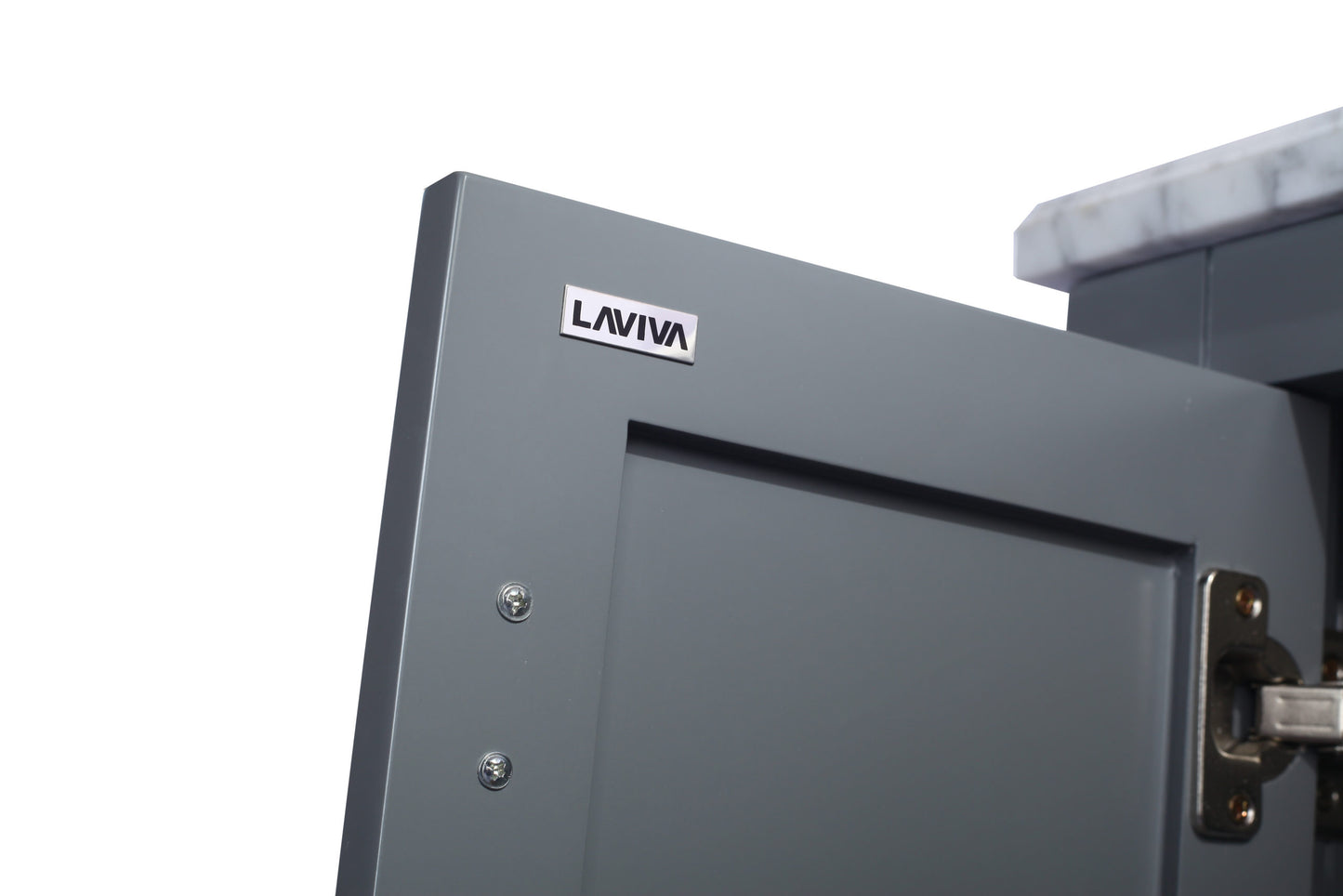 Laviva 313ANG-60G Wilson 60" Double Sink Bathroom Vanity with Countertop