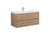 Laviva 313AUR-42 Aurora 42" Wall Hung Bathroom Vanity Cabinet