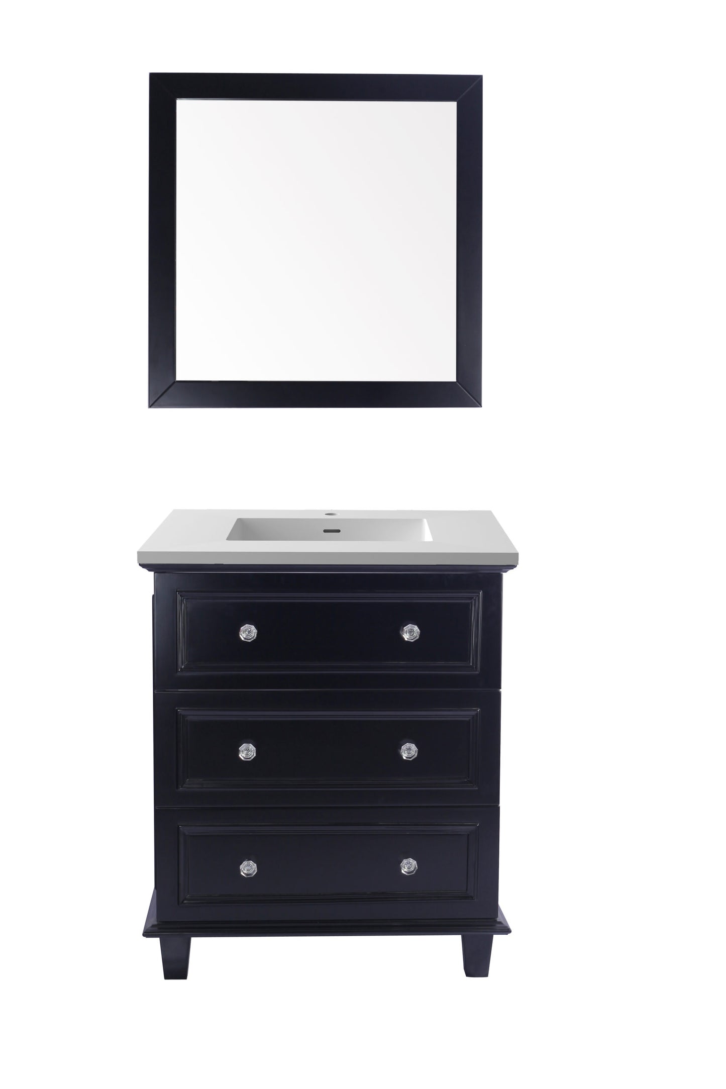 Laviva 313DVN-30E Luna 30" Bathroom Vanity with Countertop