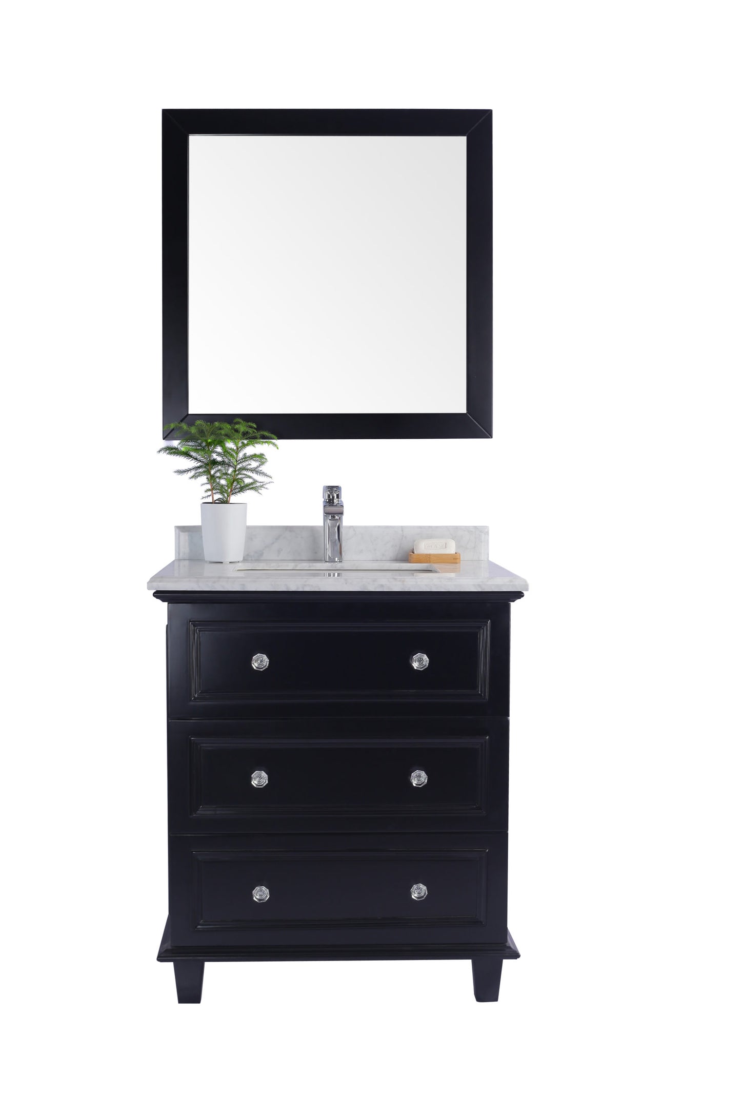 Laviva 313DVN-30E Luna 30" Bathroom Vanity with Countertop