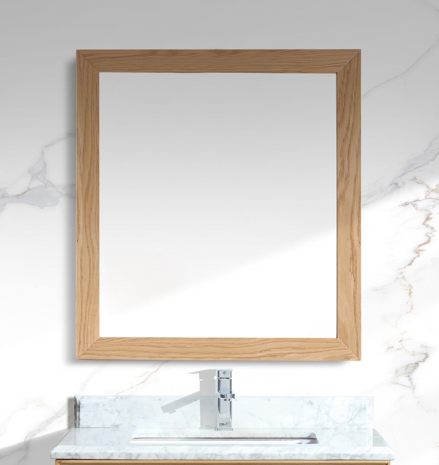 Laviva 313FF-3030 Sterling 30" Framed Square Mirror