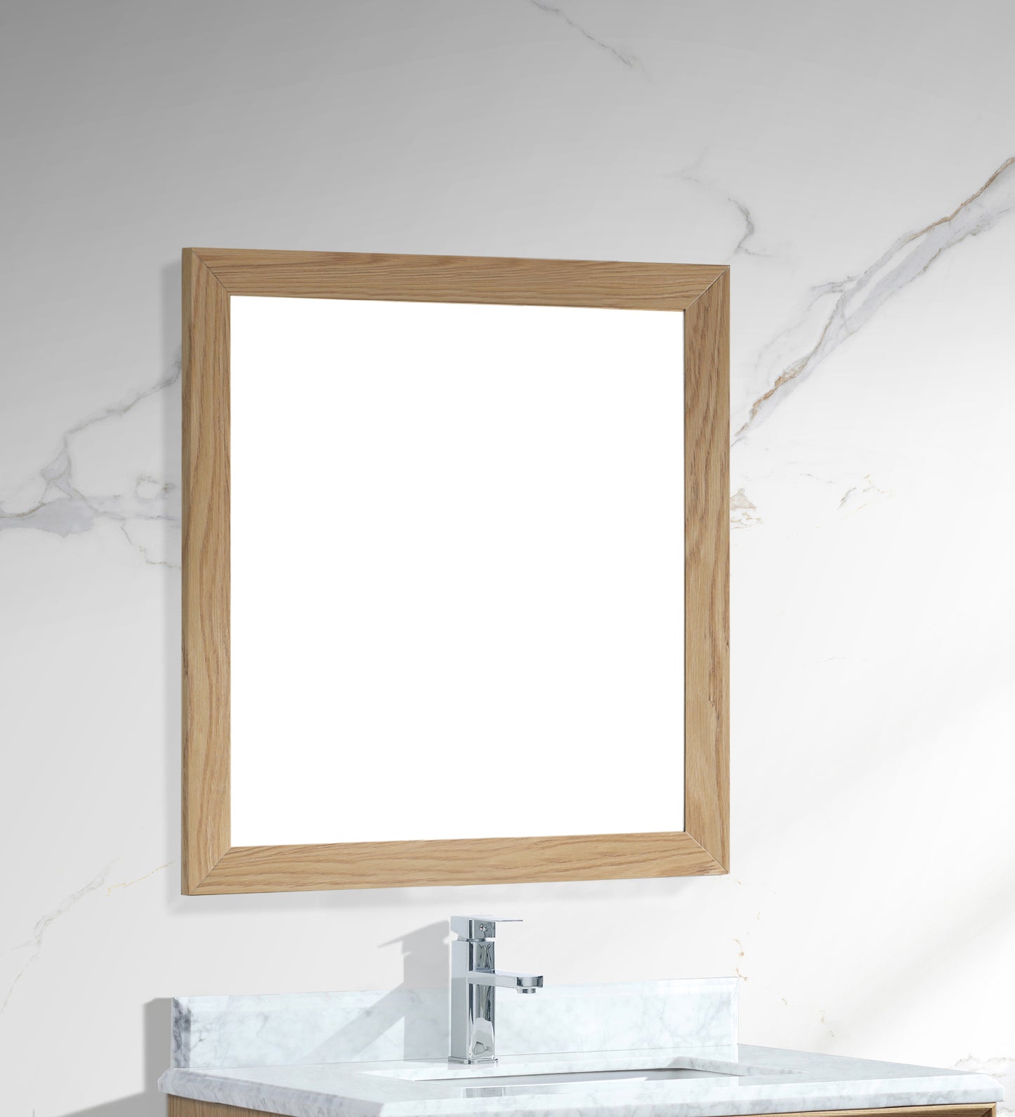 Laviva 313FF-3030 Sterling 30" Framed Square Mirror
