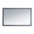Laviva 313FF-4830 Sterling 48" Framed Rectangular Mirror