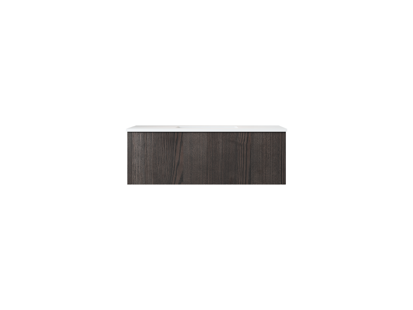 Laviva 313LGN-42CR Legno 42" Bathroom Vanity with VIVA Stone Solid Surface Countertop
