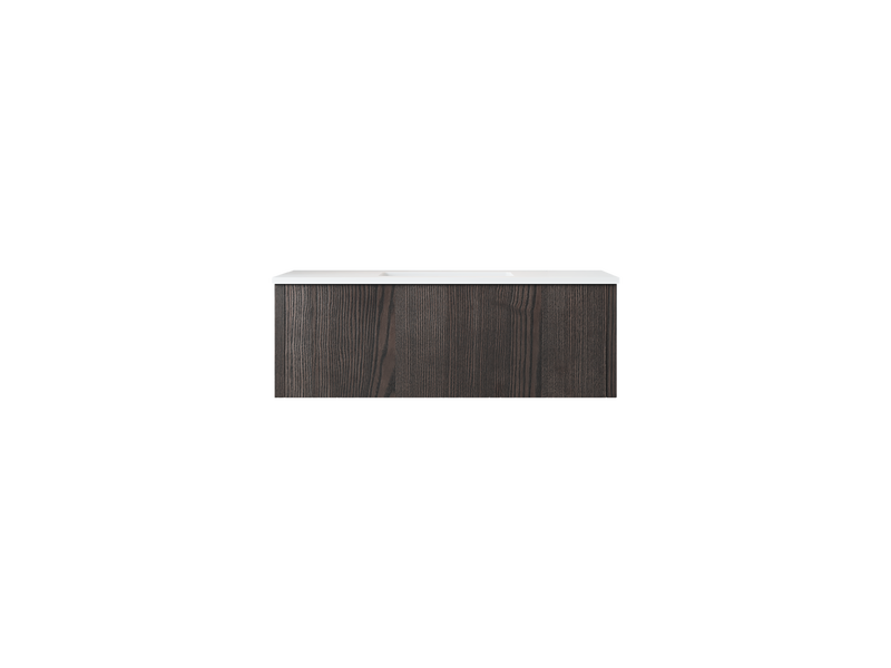 Laviva 313LGN-42CR Legno 42" Bathroom Vanity with VIVA Stone Solid Surface Countertop