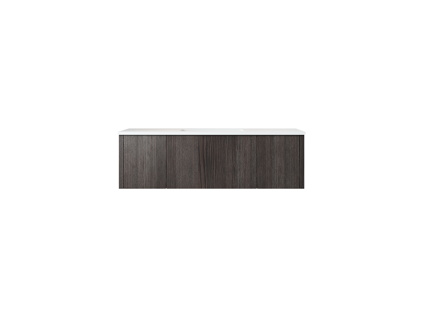 Laviva 313LGN-48CR Legno 48" Bathroom Vanity with VIVA Stone Solid Surface Countertop
